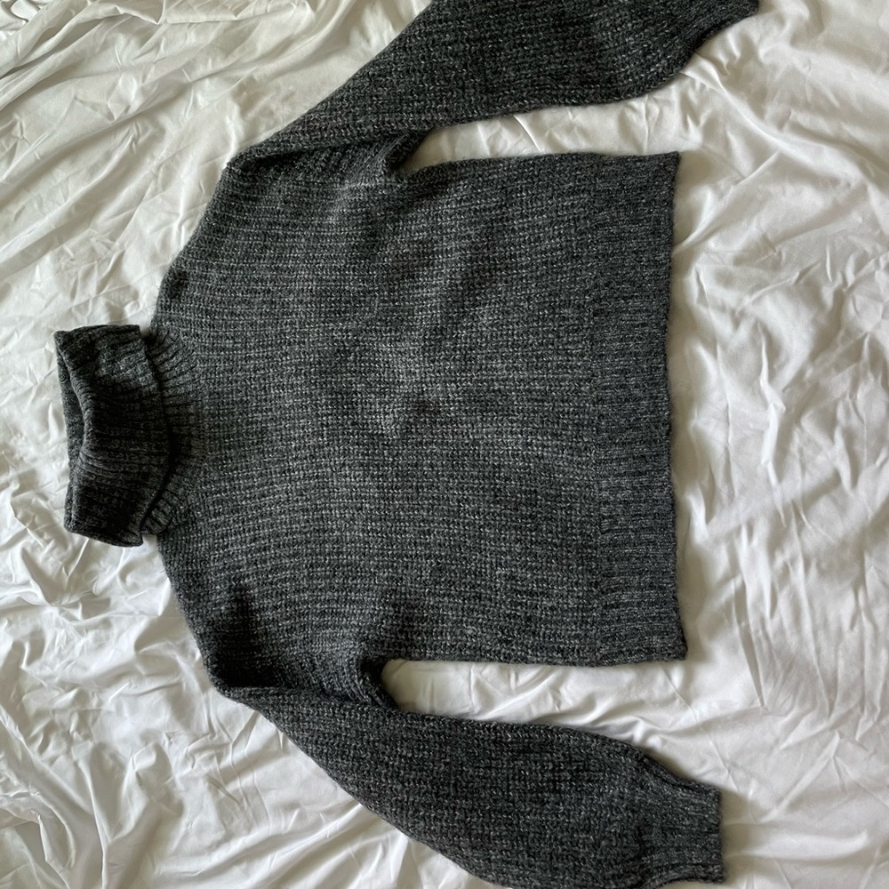Old Navy Dark Grey Chunky Sweater